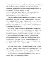 Összefoglalók, jegyzetek 'Britney Spears', 6.                