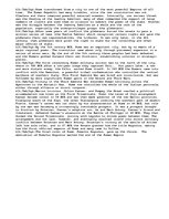 Esszék 'The Growth and Spread of Rome', 1.                