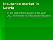 Kutatási anyagok 'Insurance and Loans in Latvian Market', 17.                
