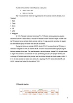 Kutatási anyagok 'Tourism in Thailand', 7.                