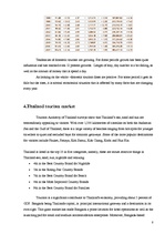 Kutatási anyagok 'Tourism in Thailand', 8.                