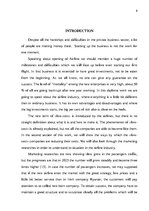 Záródolgozatok 'The Analysis of the Problem to Create "Low-Cost" Airline ', 2.                