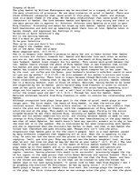 Esszék 'This report is on the play Hamlet by William Shakespeare.', 1.                