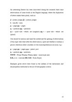 Kutatási anyagok 'Abbreviations in English, Their Types, Usage and Correspondences to Latvian Coun', 19.                