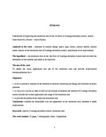 Kutatási anyagok 'Possibilities of Improving the Recreation Area in Dundaga Secondary School', 3.                