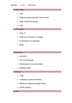 Összefoglalók, jegyzetek 'Third Chapter of a Book "The International Hotel Industry"', 12.                