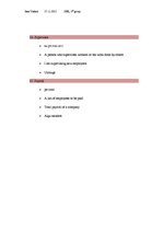 Összefoglalók, jegyzetek 'Third Chapter of a Book "The International Hotel Industry"', 16.                