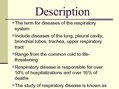 Prezentációk 'Diseases of the Respiratory System', 3.                