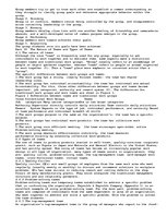 Összefoglalók, jegyzetek '"Team" and the Organization', 2.                