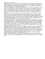 Esszék 'The effects of being short', 1.                