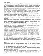 Esszék 'Global Warming', 1.                