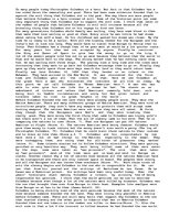 Esszék 'Position about Columbus', 1.                