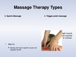 Prezentációk 'Massage Therapy', 5.                