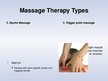 Prezentációk 'Massage Therapy', 5.                