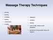 Prezentációk 'Massage Therapy', 8.                