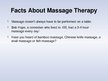 Prezentációk 'Massage Therapy', 11.                