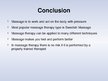 Prezentációk 'Massage Therapy', 16.                