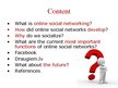 Prezentációk 'Online Social Networking', 2.                