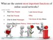 Prezentációk 'Online Social Networking', 9.                