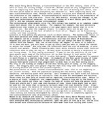 Esszék 'Transcendentalist Henry David Thoreau', 1.                