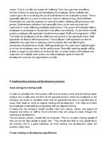 Kutatási anyagok 'Plan a Training and Development Initiative for an Organization', 9.                