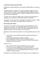 Kutatási anyagok 'Plan a Training and Development Initiative for an Organization', 11.                