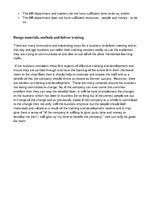 Kutatási anyagok 'Plan a Training and Development Initiative for an Organization', 12.                