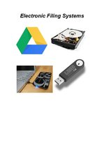 Kutatási anyagok 'Eloctrinic Filing Systems', 1.                