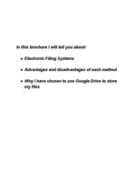 Kutatási anyagok 'Eloctrinic Filing Systems', 2.                