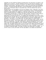 Esszék 'The Republic vs. The Tao Te Ching: Definition of Wisdom and its Application', 2.