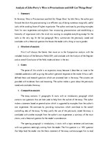 Összefoglalók, jegyzetek 'Analysis of John Perry’s "How to Procrastinate and Still Get Things Done"', 1.                