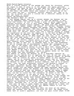 Esszék 'Chaucer, Canterbury Tales, Pardoners Tale ii: 463-572. Write a critical and rhet', 1.                