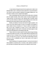 Esszék 'Colour is a Powerful Tool', 1.                