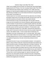 Esszék 'Comment on George Orwell’s Essay "Why I Write"', 1.                