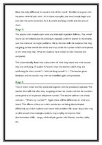 Kutatási anyagok 'Teaching Pronunciation at the English Lesson', 8.                