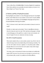 Kutatási anyagok 'Teaching Pronunciation at the English Lesson', 12.                