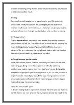 Kutatási anyagok 'Teaching Pronunciation at the English Lesson', 27.                