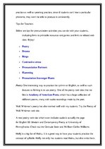 Kutatási anyagok 'Teaching Pronunciation at the English Lesson', 40.                