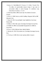 Kutatási anyagok 'Teaching Pronunciation at the English Lesson', 64.                