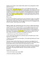 Esszék 'Outdoor Learning', 5.                