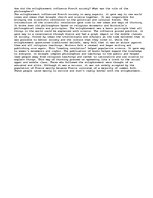 Esszék 'The influence of the Enlightenment on French Culture and the role of the Philoso', 1.                