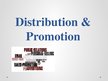 Prezentációk 'Distribution and Promotion', 1.                