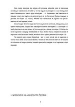 Kutatási anyagok 'Anglicisms in the Latvian and Russian Languages', 8.