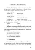 Kutatási anyagok 'Verb och detta funktioner i sats', 22.                