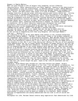 Esszék 'Family Matters', 1.                