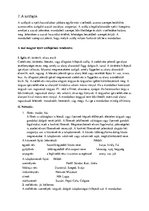 Összefoglalók, jegyzetek 'Szófajok', 1.                