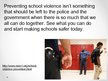 Prezentációk 'Prevention of Violence in School', 4.