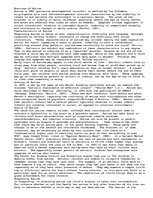 Esszék 'Autism - a Pervasive Spectrum Disorder', 1.                