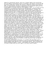 Esszék 'International Finance Is a Game with Two Sets of Players', 3.                