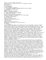 Esszék 'History, Clients, Issues and Concerns', 1.                